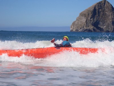 Coastal Kayak Surf Zone Basics - Hobuck Beach