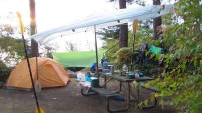 Kayak Camping - Seattle - 2018