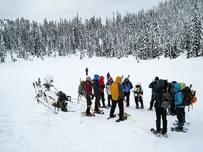 Basic Snowshoe Instructor Clinic Field Trip