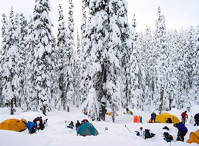Winter Camping Course - Seattle - 2015