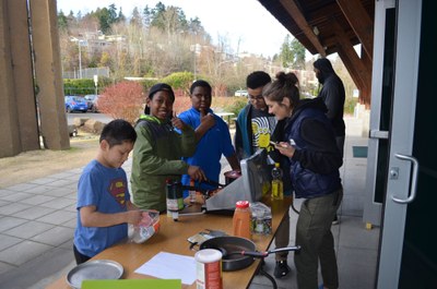 Aki Kurose Special Education - Outdoor Cooking - Mountaineers Seattle Program Center