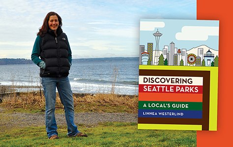 Discovering Seattle Parks author event at Fjällräven in Seattle