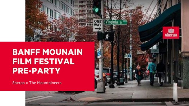 Banff Pre-Party at Sherpa Adventure Gear