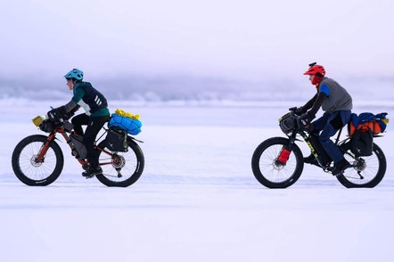 Bikes & Brews Series- Bikepacking the Fat Pursuit winter ultra fat bike race with Emma Agosta and Brian Starlin