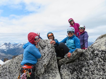Climbing and Scrambling Get Together for Women and Non-binary Mountaineers