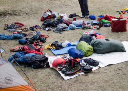 Meet the Mountaineers and Gear Grab