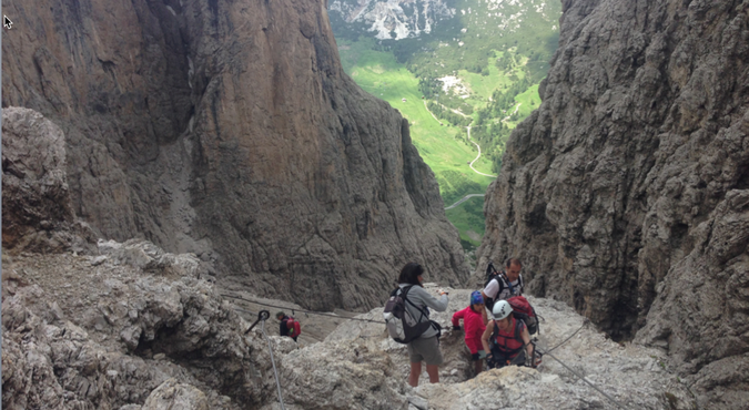 WALKING THE WILD: A Via Ferrata Adventure in the Italian Dolomites, With Peter Hendrickson