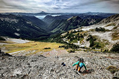Tacoma Scrambling Field Trip - Camp TWO - Bullion Basin