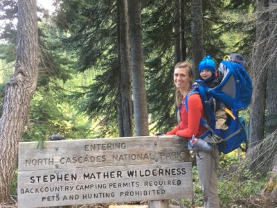 Backpacking with Children: Start them out Wild! - Tacoma - 2017