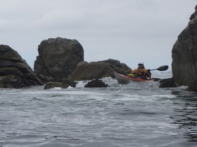 Intermediate Kayaking, Rock Gardening, Tacoma - 2015