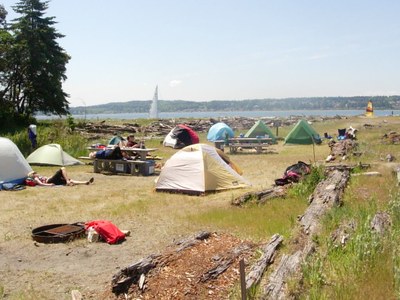 Introduction to Kayak Camping - Pomeroy Park to Blake Island