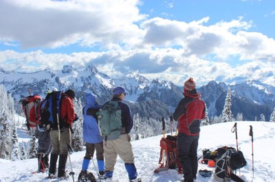 Backcountry Snowshoeing - Tacoma 2019