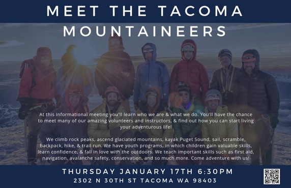 Open House: Meet the Tacoma Mountaineers