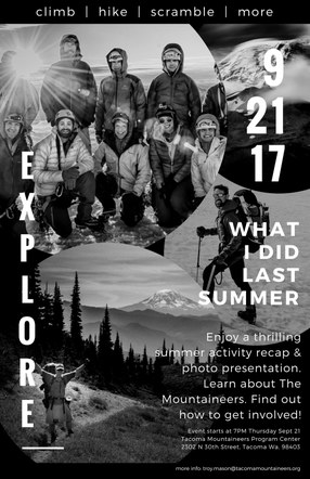 Tacoma Mountaineers Open House