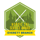 Everett Branch Nordic Ski Program Service Award