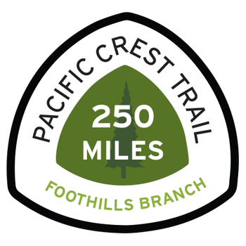 Foothills Branch Pacific Crest Trail 250 Miles