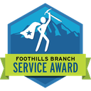 Foothills Branch Service Award