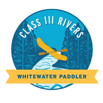 Class III Rivers Whitewater Paddler