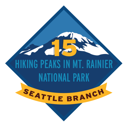 Seattle Branch 15 Hiking Peaks in Mount Rainier National Park