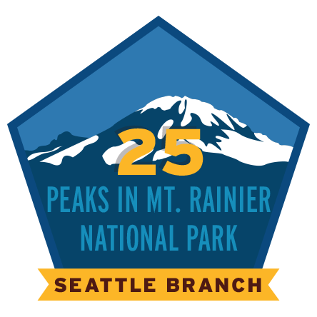 Seattle Branch 25 Peaks in Mount Rainier National Park