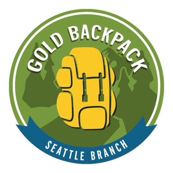 Seattle Branch Gold Backpack