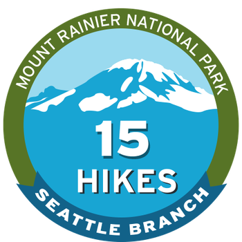 Seattle Branch 15 Hiking Peaks in Mount Rainier National Park