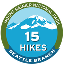 Seattle Branch 15 Hiking Peaks in Mount Rainier National Park