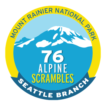 Seattle Branch 76 Alpine Scrambles in Mount Rainier National Park