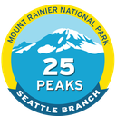 Seattle Branch 25 Peaks in Mount Rainier National Park