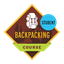 The holder of this badge is enrolled in our Backpacking Course