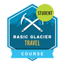 Basic Glacier Travel Course Student