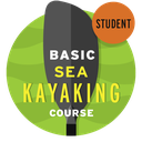 Basic Sea Kayaking Course Student