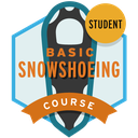 Basic Snowshoeing Course Student