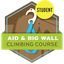 Aid & Big Wall Climbing Course Student