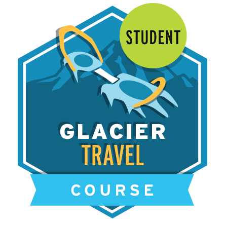 Glacier Travel Course Student