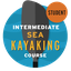 Intermediate Sea Kayaking Course Student