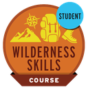 Wilderness Skills Course Student