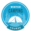 This badge represents successful completion of our Winter Camping Course.