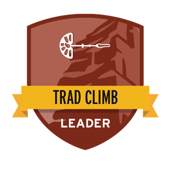 Trad Climb Leader