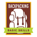 The recipient of this badge has acquired basic backpacking skills, either through lectures/seminars or equivalent experience.