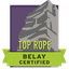 Top Rope Belay Certified