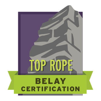 Top Rope Belay Certification