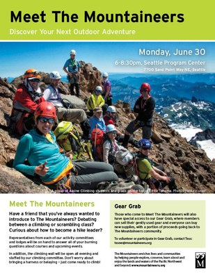 Meet The Mountaineers - June 30